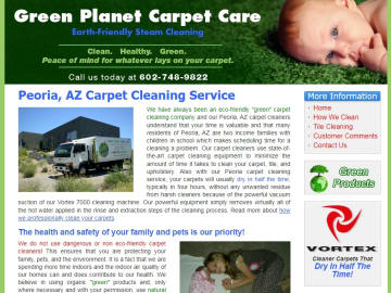 Click to Visit Peoria, AZ Carpet Cleaning's Website